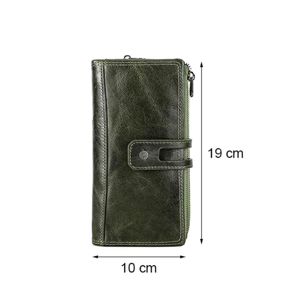 Amazon.com: AXUEQIN 2024 New Leather Wallet Women Long